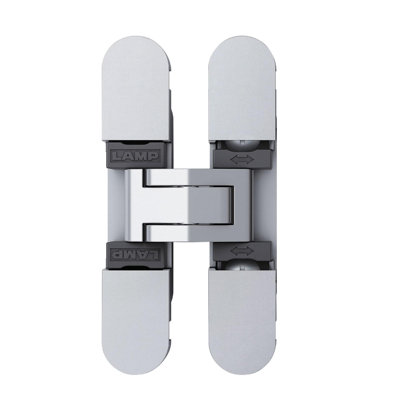 Sugatsune 3-Way Adjustable Concealed Hinge - HES3D-70DC, Dull Chrome Finish