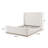 Upholstered Eastern Sleigh Bed Cream-69743008