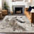 Machine Washable Indoor/Outdoor Cinead ACN1719 Ivory Rug-104845845