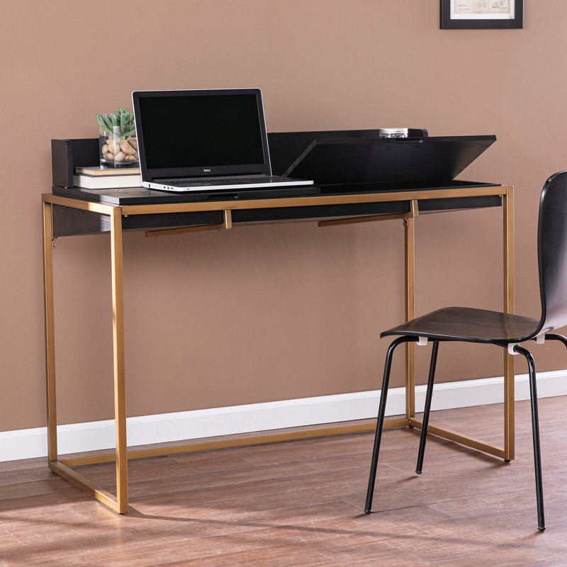 Bureau rabattable avec rangement