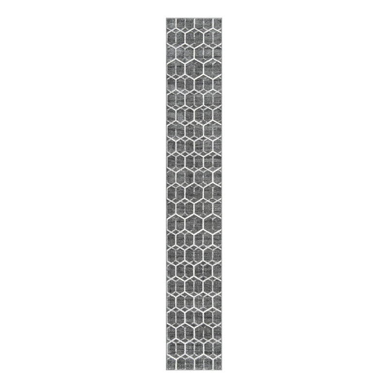 Jabrayah Geometric Indoor Rug, Runner 2'7" x 16'5"