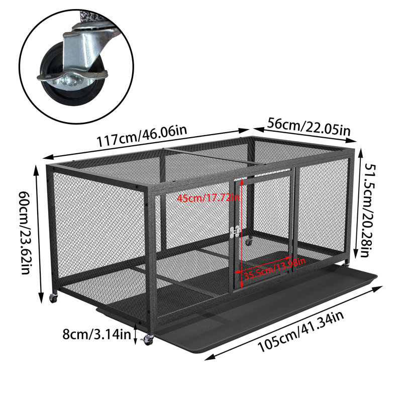 Chicken Coop Cage With Waterproof Cover