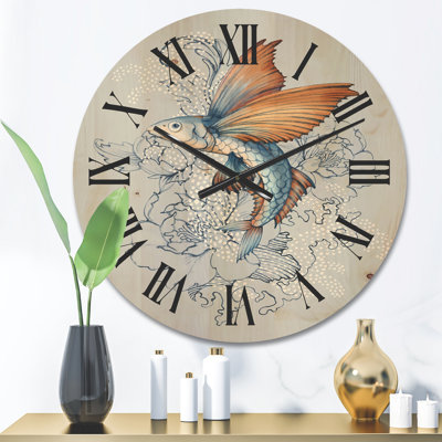 Solid Wood Wall Clock