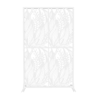 Cloison d'intimité en métal W3,8Ft X H6Ft