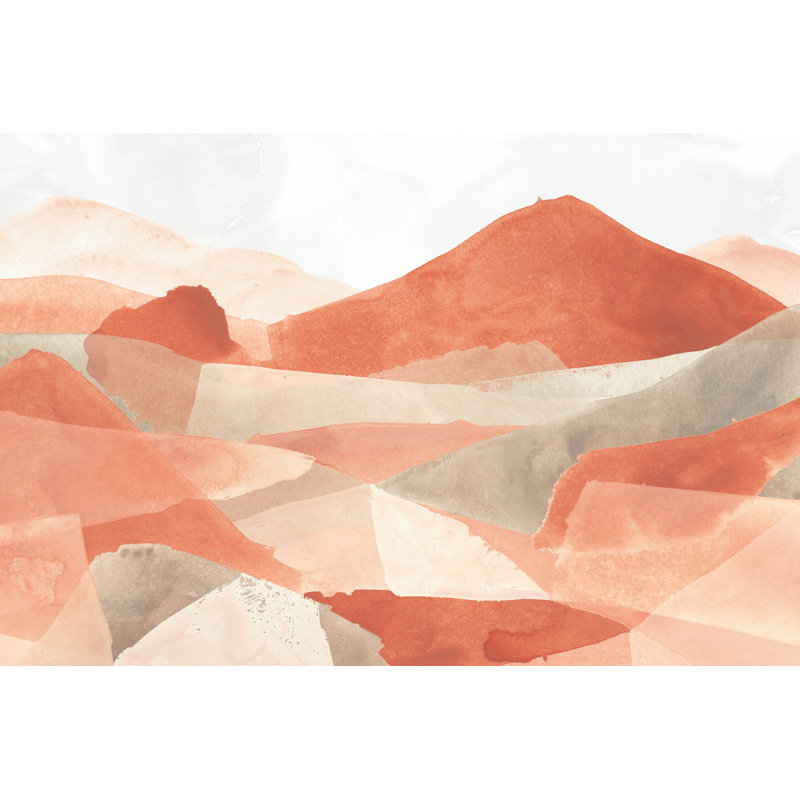 Desert Valley III by June Erica Vess - Wrapped Canvas Print, 20cm H x 30cm W x 3.8cm D