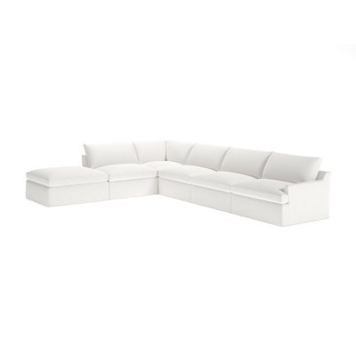 Wrenley 6-Piece Slipcovered Modular Sectional