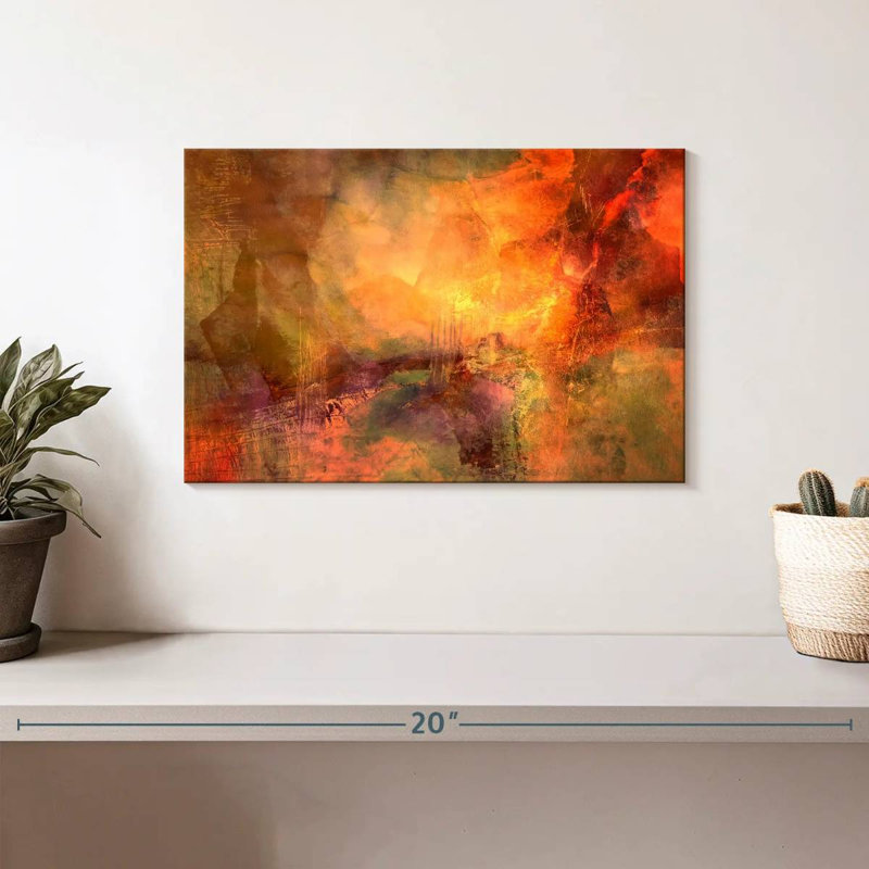 Avery Golden Sun, 8" H x 12" W