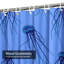 Rideau de douche à 12 crochets Deep Ocean-340378922