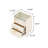 19.68-inch Modern Double Drawer Bedside Table