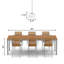 Luminaire suspendu 9,75 po Joan Glam-937286026