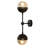Bola Deux Steel Armed Sconce