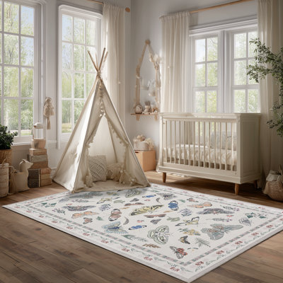 Tapis d'intérieur blanc