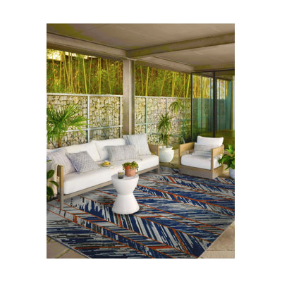 Modern Striped Woven Base Carpet And Washable Carpet