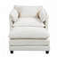 Fauteuil club avec repose-pieds Boucle-1117254348