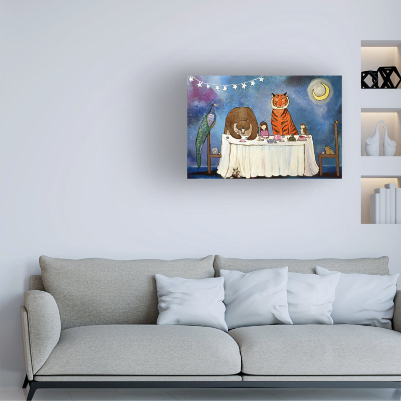 Art sur toile «cylindrique Andrea Doss», H 16 po x l 24 po