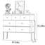 Light luxury solid wood simple storage cabinet