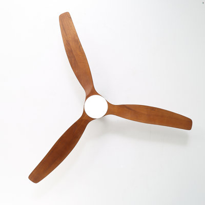 Ventilateur de plafond à DEL à 3 branches 52 po