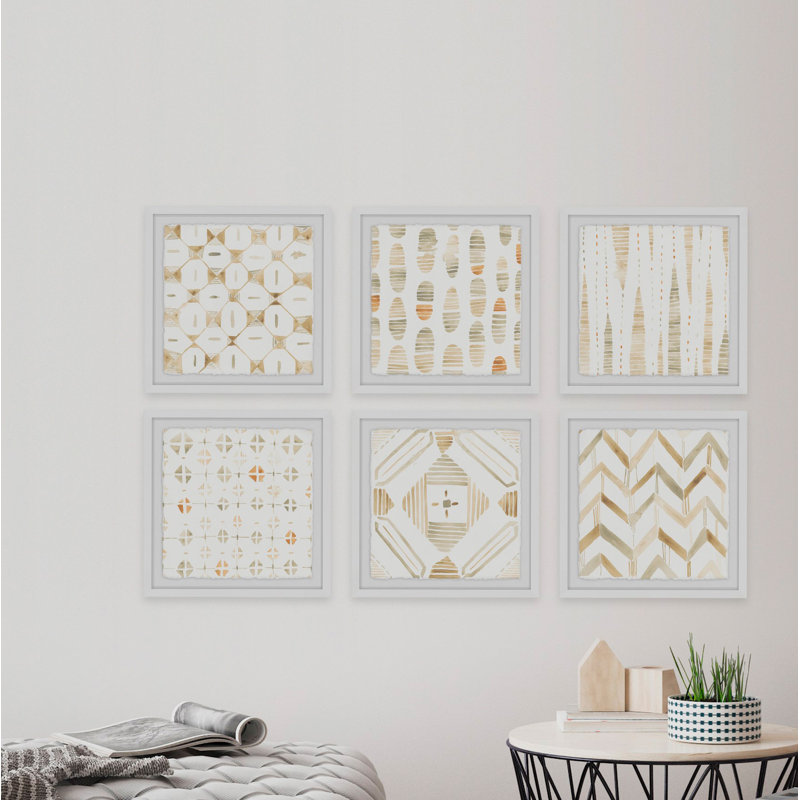 «Mombasa Memories Hexaptych» par Sarahbella - Ensemble de 6 cadres photo sur papier, H 24 po x l 24 po x P 1,5 po