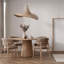Luminaire suspendu zen en rotin Zen