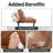 Armaquis Twin 66'' Faux Leather Convertible Sofa-1806124476
