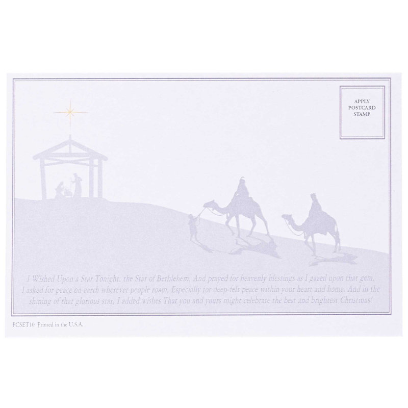 Postcard Set Wise Men Still Seek Him