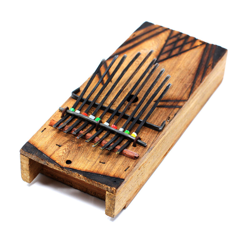 Boîte décorative en piano pour petit kalimba Ambrosino