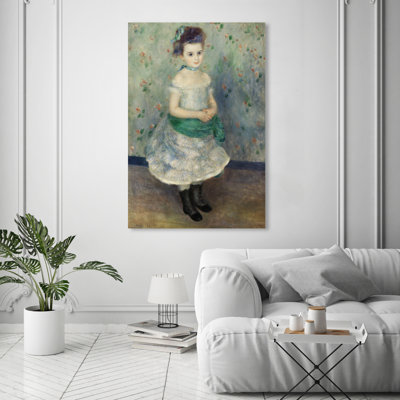 Art mural réaliste et classique «Renoir - Portrait Of Jeanne Durand Ruel»