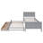 Twin Size Daybed with Trundle and Drawers-488934258