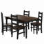 Table de salle à manger en bois Dhven blanc vieilli | Alcott Hill®-322054192