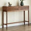 Console brune de style chinois simple et moderne