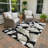Machine Washable Indoor/Outdoor Raemoore ACN2405 Botanical Rug-1318514117