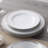Noritake Whiteridge Platinum 12-Piece Dinnerware Set, Service for 4