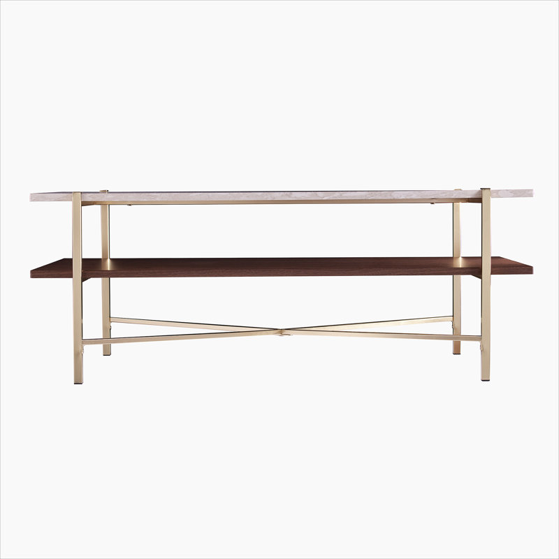 Rectangular Cocktail Table W/ Storage