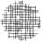 Abstract Lines Round Hanging Dimensional Sculpture-111302634-111302631