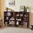 8 Cube Book Shelf,3 Tier Bookshelf With Legs, Modern Open Storage Organizer,Boho Bookcase,Display Cabinet Shelf Free Standing Bookshelves For Bedroom,Living Room,Office-579070875