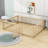 Guerriero Wooden Daybed Frame with Fence-1236834004-1236834001