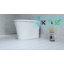 1.28 GPF (Water Efficient) Elongated One-Piece Toilet (Seat Included)
