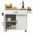 Madray Solid Wood Top Kitchen Island