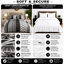 Trendy Complete Bedding Set 4 Piece Duvet Cover Fitted Sheet with Matching Pillow Cases 100% Microfibre Material-1679429907-1679429910