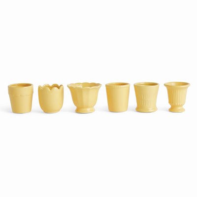MINI CACHEPOTS MIRABELLE, ENSEMBLE DE 6