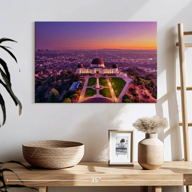 Sireci Griffith Observatory, 16" H x 24" W