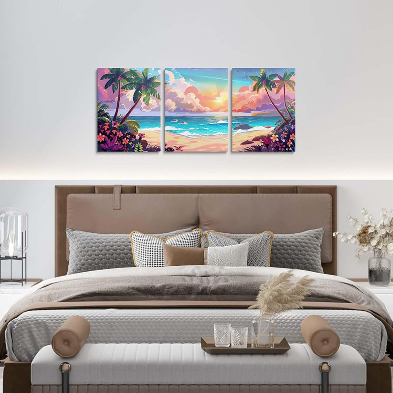3 Piece Wrapped Canvas Print