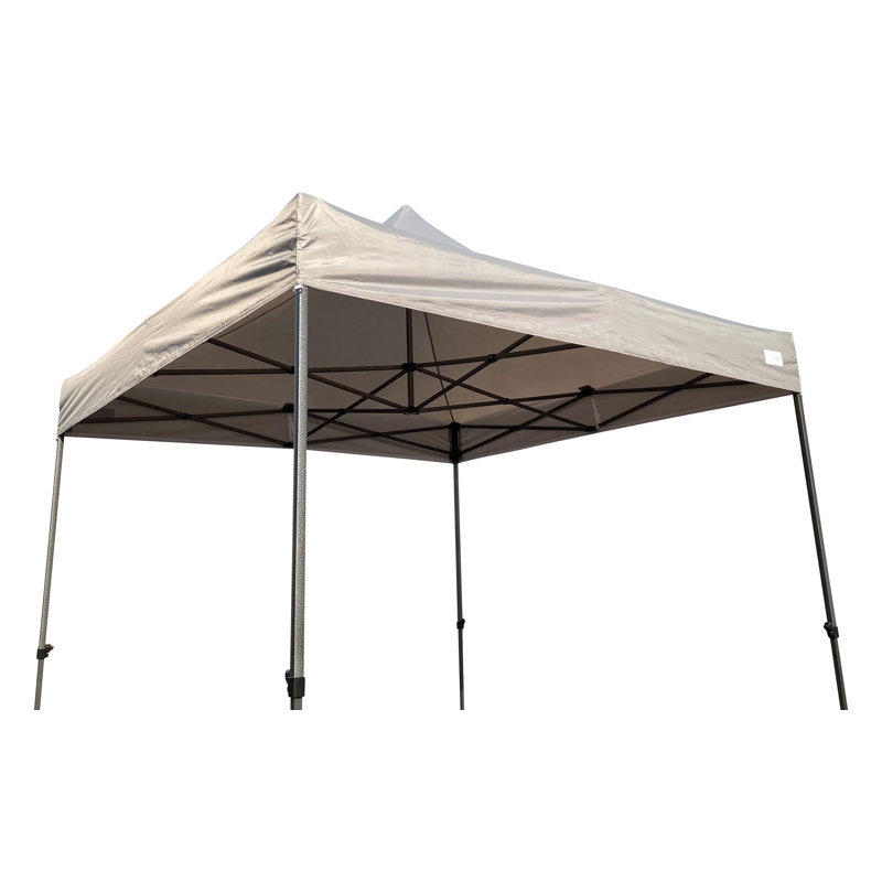 3m x 3m Steel Pop-Up Gazebo, Gray