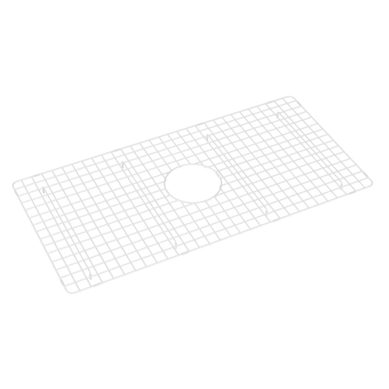 29.75" x 15" Sink Grid, White