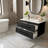 Milano 36" Single Sink Wall Mount Shaker Bathroom Vanity with Cultured Marble Top-1076219888
