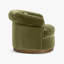 Fauteuil pivotant avec accoudoirs roulés Gracie English-1267589526