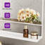 Miroir de salle de bain rectangulaire avec tablettes Tillymae-1825033594-1865512185
