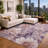 Machine Washable Indoor/Outdoor Chantille ACN2882 Floral Rug-1832707975-1832707974