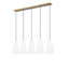 Lustre linéaire à 5 lumières Ceinture-100157028-100157030