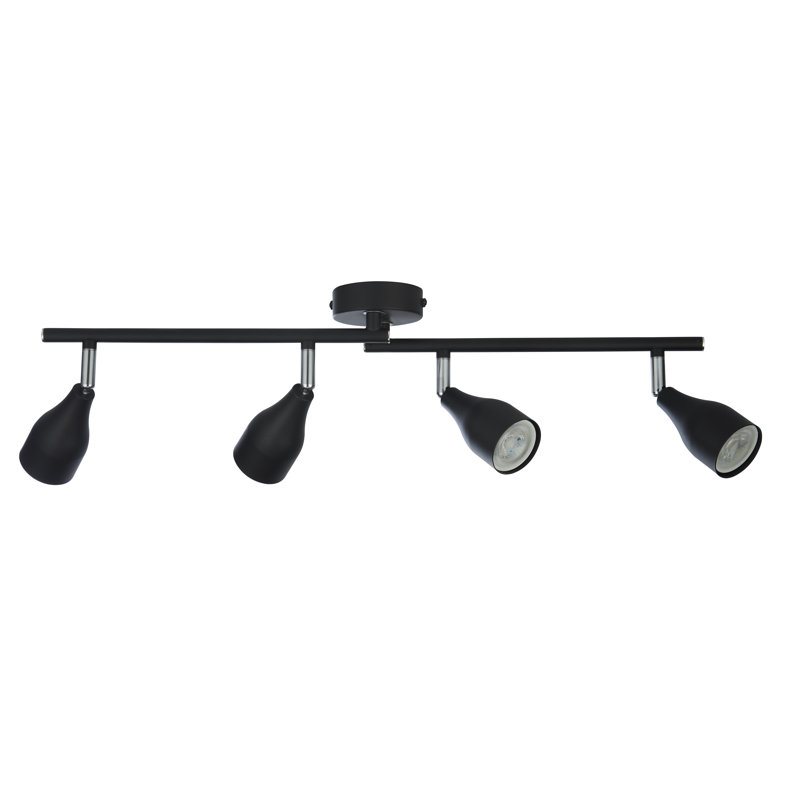 4 -Light Track Kit, Black 